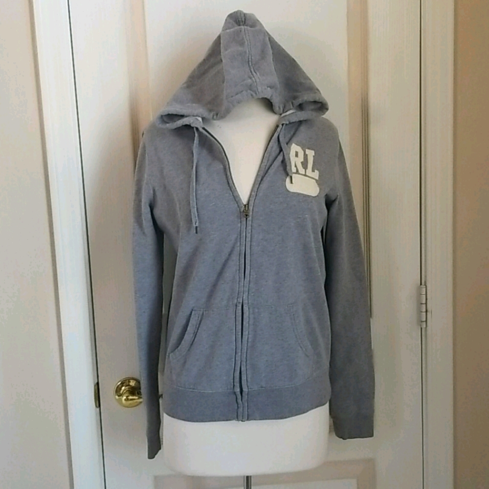 Ralph Lauren Polo Silver Hoodie Jacket